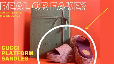 scatola gucci falsa|Gucci slides counterfeit.